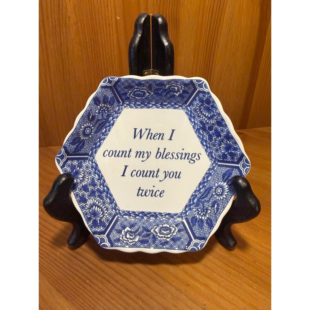 Spode Mementos Blessing Trinket Dish